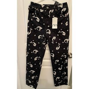 NWT Zara The Trevor Full length black “Off The Seas” Size 38 (6 US)